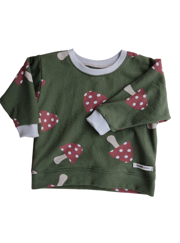 Sudadera Olivia Setas