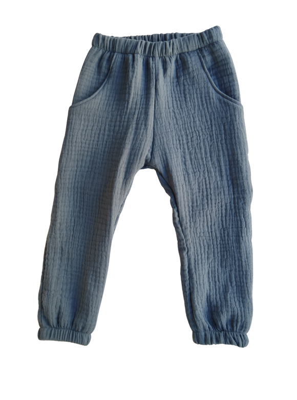 Pantalón Centauro Muselina Gris