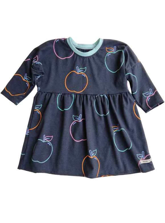 Vestido Vega Manzanas Fluor