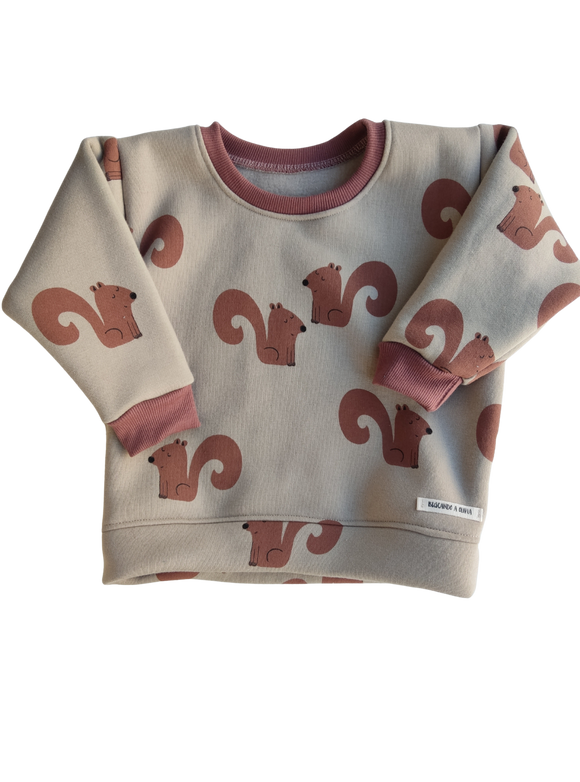 Sudadera Olivia Ardillas