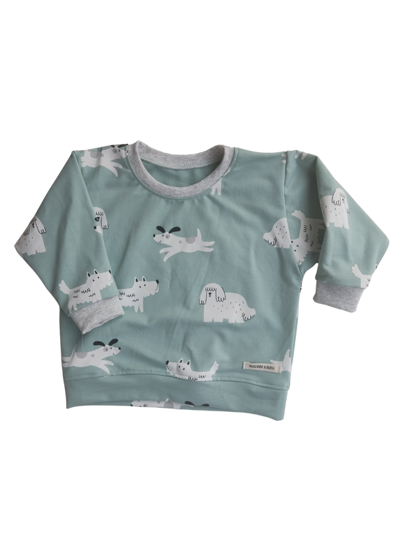 Sudadera Olivia Perros Azules